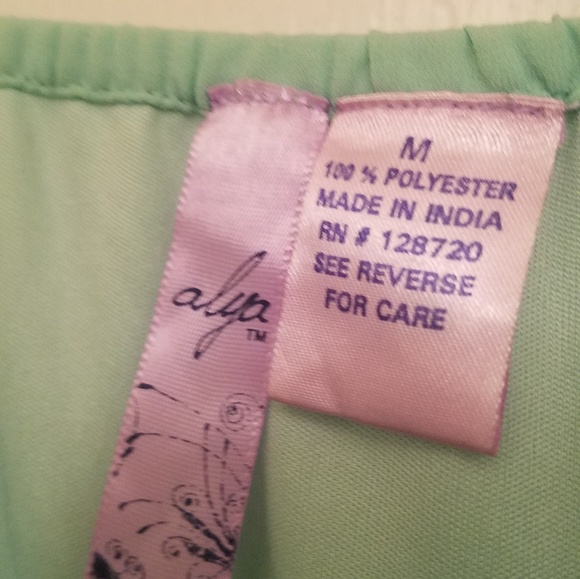 Teal Sparkly Dress - Picture 3 of 4